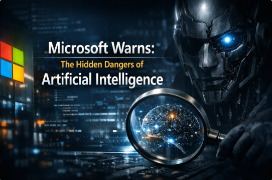 مايكروسوفت تُطلق جرس الإنذار وتحذّر من الذكاء الاصطناعي الخفي